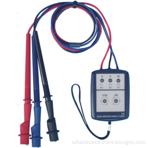 Digital Phase Meter, Phase Sequence Indicator Pi-8030 /Measuring Frequency (PI-8030)